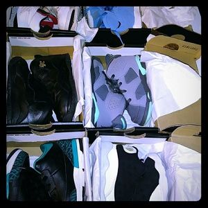 Assorted sneakers